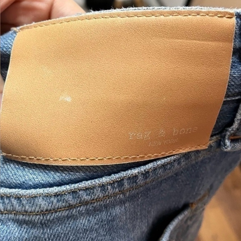Rag And Bone Patchwork Jeans Size 24 - image 4